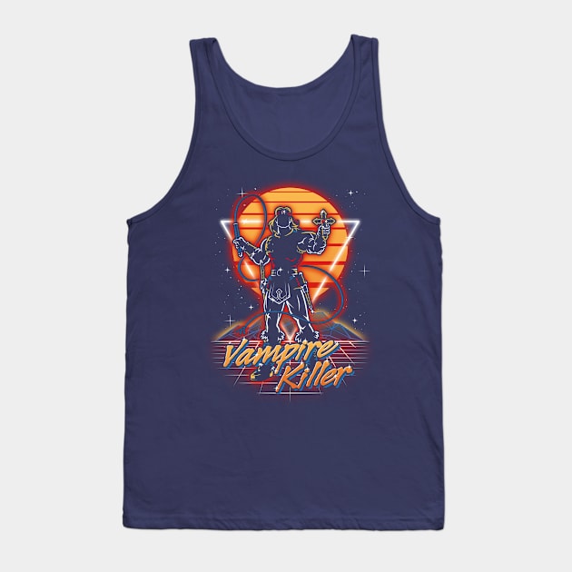 Retro Vampire Killer Tank Top by Olipop